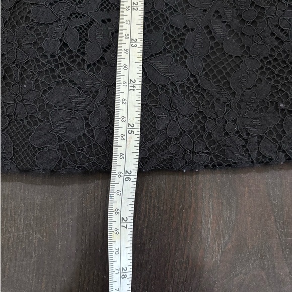 French Connection Black Lace Dress Size 6 - Picture 12 of 12
